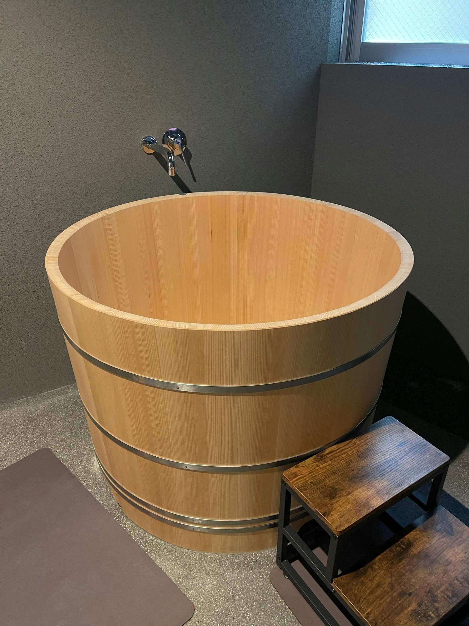 Sauna build detail