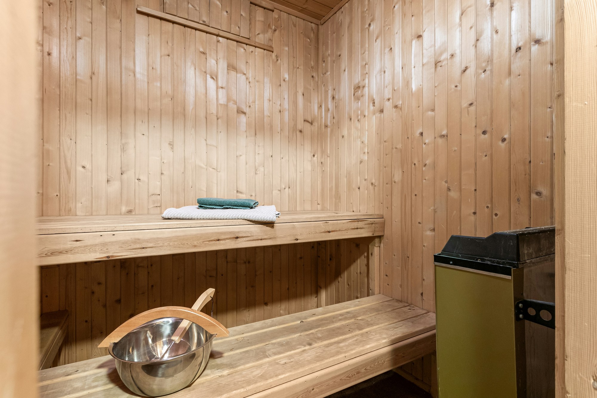 Custom Saunas detail