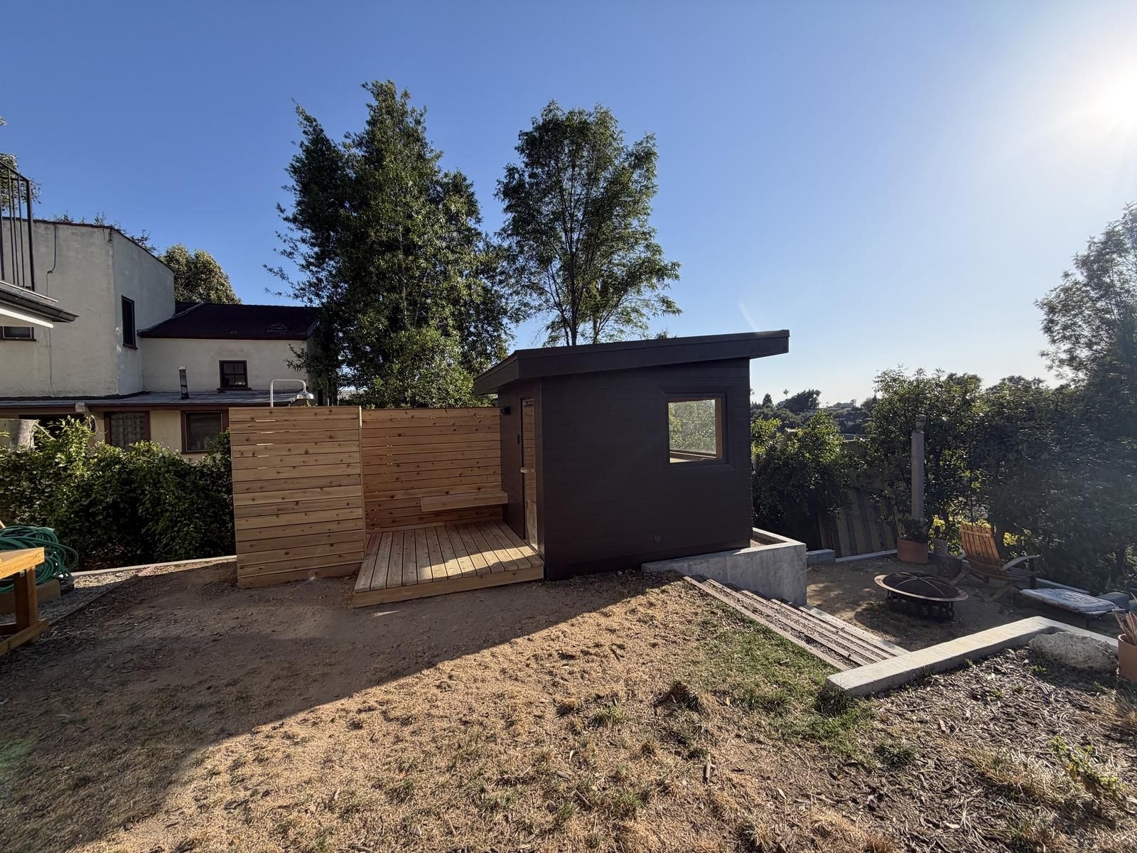 Outdoor Saunas detail